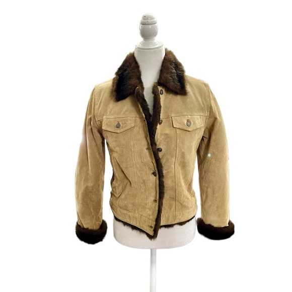 Wilson’s Suede Trucker Jacket - Picture 6 of 8